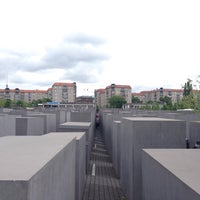 Photo taken at Memorial to the Murdered Jews of Europe by Pauli M. on 5/14/2015