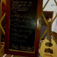 Photo taken at Funky Backpackers by Ziba A. on 10/9/2012