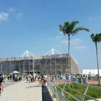 Photo taken at Rio de Janeiro Olympic Park by Isabella S. on 8/19/2016