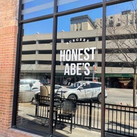 Photo taken at Honest Abe&amp;#39;s Burgers &amp;amp; Freedom by Debbie W. on 3/28/2022