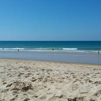 Photo taken at Praia de Faro by Maria K. on 8/22/2016