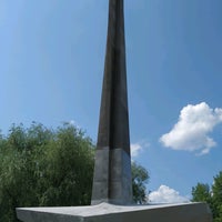 Photo taken at Монумент Карающий Меч by biobox on 6/27/2021