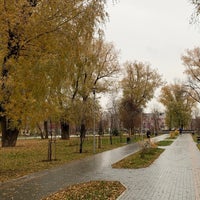 Photo taken at Сквер Розалии Землячки by biobox on 10/19/2021