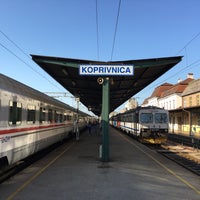 Photo taken at Željeznički kolodvor Koprivnica by Zeljko D. on 5/22/2022