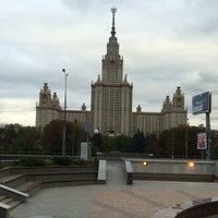 Photo taken at Площадь М. В. Ломоносова by Natalia G. on 9/18/2016