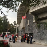 Photo taken at Estadio de Béisbol Fray Nano by Mauricio G. on 7/3/2015