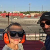 Photo taken at Indianapolis Speedrome by Jesse M. on 9/23/2017