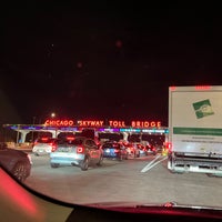 Photo taken at Chicago Skyway Toll Plaza by Jesse M. on 11/20/2021