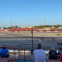 Photo taken at Indianapolis Speedrome by Jesse M. on 8/28/2021