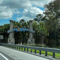 Photo taken at Florida / Georgia State Line by Jesse M. on 3/16/2024