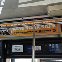 Photo taken at MTA Bus - E 72 St &amp;amp; 1 Av (M72) by Jim J. on 8/1/2016
