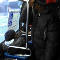 Photo taken at MTA Bus - B44/B44 +SBS - Nostrand Ave &amp;amp; Fulton St by King👑💵 on 3/15/2013