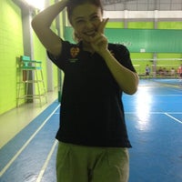 Photo taken at T-SMASH Badminton Sport Club by Bell N. on 8/23/2012