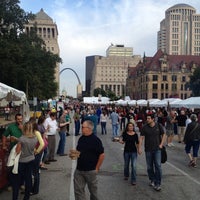 Das Foto wurde bei The Taste of St. Louis von Fred L. am 9/28/2012 aufgenommen