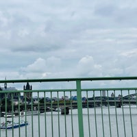 Photo taken at Severinsbrücke by Esra T. on 9/15/2022