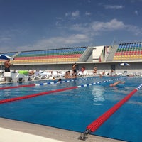 Photo taken at Olympic Pool by Tika A. on 8/8/2017