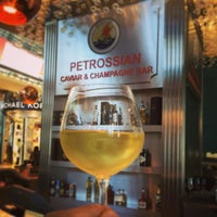 Photo taken at Petrossian Caviar &amp;amp; Champagne Bar by BJ Y. S. on 3/12/2016