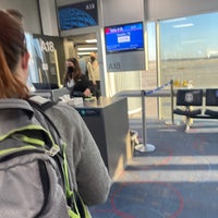 Photo taken at Gate A18 by Julio M. on 3/14/2022