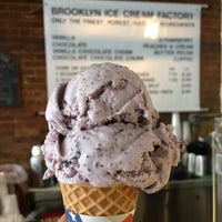 Photo taken at Brooklyn Ice Cream Factory - Greenpoint by Angie on 9/10/2016