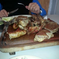 Photo taken at Parrillada Argentina &amp;quot;El Turco&amp;quot; by Xochitl G. on 1/19/2014