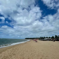Photo taken at Praia do Gunga by Douglas N. on 9/5/2022