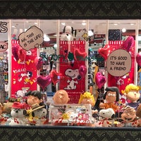 Photo taken at Snoopy Town Shop by Claire HY L. on 2/14/2017