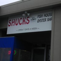 Photo taken at Shucks Fish House &amp;amp; Oyster Bar by OmahaNight O. on 4/10/2013