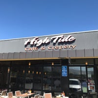 Photo taken at High Tide Restaurant: Cafe &amp;amp; Crepery by Peter W. on 5/28/2018