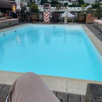 Photo taken at Rooftop Pool At Petit Ermitage by Peter W. on 10/23/2021