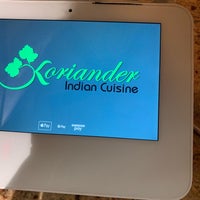Photo taken at Peacock&amp;#39;s Koriander Indian Cuisine by Peter W. on 1/20/2019