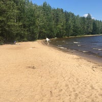 Photo taken at Гладышевское озеро by Pavel G. on 7/29/2018