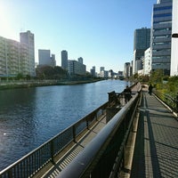 Photo taken at 高浜運河 by Yoshichika W. on 1/25/2017