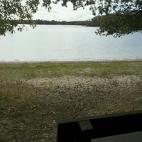 Photo taken at Clear Lake State Park by Maureen E. on 10/7/2012