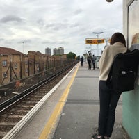 Photo taken at Queens Road Peckham Railway Station (QRP) by Rose C. on 8/11/2017