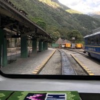 Photo taken at PeruRail - Machu Picchu Station by David on 7/2/2018