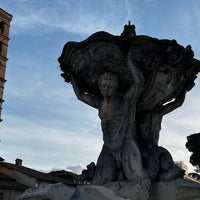 Photo taken at Fontana dei Tritoni (Bizzaccheri) by David on 12/29/2022