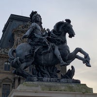 Photo taken at Statue de Louis XIV by David on 2/13/2020