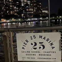 Photo taken at Pier 25 - Hudson River Park by David on 8/13/2023