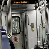 Photo taken at Foggy Bottom-GWU Metro Station by David on 5/29/2023
