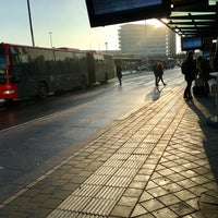 Photo taken at Busstation Schiphol by Thomas v. on 1/24/2017