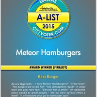 Снимок сделан в Meteor Hamburgers пользователем Scott B. 8/6/2015