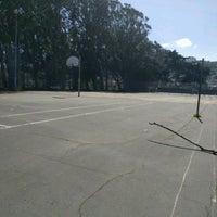 Photo taken at Crocker Amazon Basketball Courts by Madelaine K. on 3/27/2017