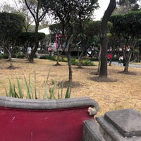 Photo taken at Jardín Miguel Hidalgo (Azcapotzalco) by Francisco Uriel S. on 1/21/2020