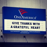 Photo taken at OneAmerica by Clint M. on 11/25/2014