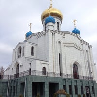 Photo taken at Церковь Новомучеников и Исповедников Российских by Julia S. on 4/13/2014