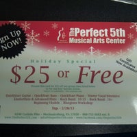 11/28/2012 tarihinde Tony D.ziyaretçi tarafından The Perfect 5th Musical Arts Center'de çekilen fotoğraf