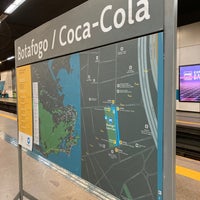 Photo taken at MetrôRio - Botafogo Station by Antonio M. on 5/26/2022