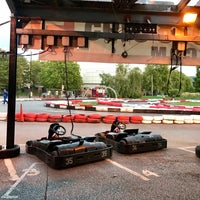 Photo taken at Karting Nation - Mile End by Elaine Y. on 9/13/2018