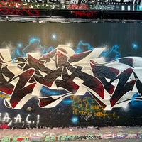 Photo taken at Leake Street Graffiti Tunnel by Elaine Y. on 4/5/2024