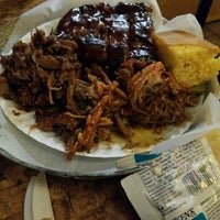 Photo taken at Hickory&amp;#39;s Famous BBQ by Tracy Q. on 1/19/2017